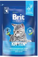 Brit Premium корм для котят, с курицей
