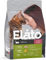 Elato Holistic корм для взрослых кошек, с ягненком и олениной