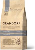 Grandorf корм для стерилизованных кошек, кролик с индейкой