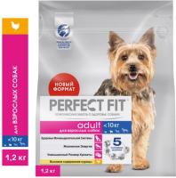 Perfect Fit корм для взрослых собак малых и миниатюрных пород, курица