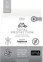 Organic team Total Protection Antiparasitic комкующийся наполнитель для кошачьего туалета из маниоки