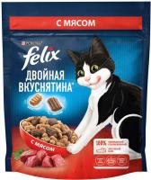 Сухой корм Felix® Двойная Вкуснятина® для взрослых кошек, с мясом