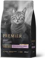 Premier корм для кошек, лосось с индейкой
