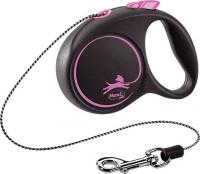 Flexi BlackDesign XS 8к грулетка трос черный