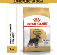 Royal Canin корм для взрослых собак породы Миниатюрный Шнауцер