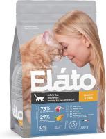 Elato Holistic корм для кастрированных котов и стерилизованных кошек, с курицей и уткой