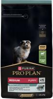 Сухой корм Pro Plan® Sensitive Digestion для щенков средних пород с чувствительным пищеварением, с высоким содержанием ягненка
