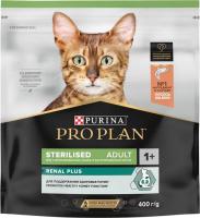 Сухой корм Pro Plan® Sterilised Renal Plus для взрослых стерилизованных кошек для поддержания здоровья почек, с высоким содержанием лосося