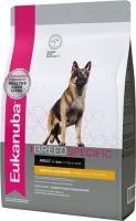 Eukanuba сухой корм для взрослых собак породы Немецкая овчарка, курица