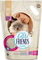 Little Friends Tofu Natural комкующийся наполнитель для кошачьих туалетов, растительный