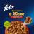 Влажный корм Felix® Sensations для взрослых кошек, с говядиной в желе с томатами