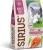 Sirius корм для взрослых кошек всех пород, лосось и рис