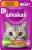 Whiskas влажный корм для взрослых кошек, желе с индейкой и кроликом