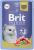 Brit Premium влажный корм для кошек, форель в желе