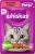 Whiskas влажный корм для взрослых кошек, рагу с телятиной и языком