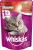 Whiskas влажный корм для кошек мясной паштет из говядины с печенью
