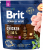 Brit Premium сухой корм для взрослых собак малых пород с курицей