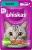 Whiskas влажный корм для взрослых кошек, желе с кроликом