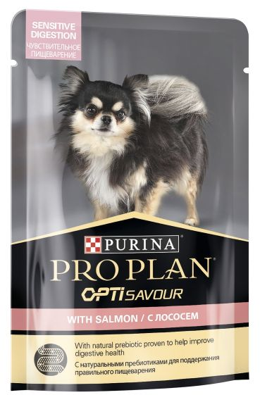 Pro Plan влажный корм для собак с чувствительным пищеварением лосось