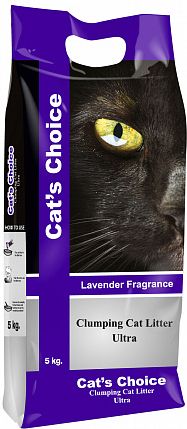 Indian Cat Litter комкующийся бентонитовый наполнитель, с ароматом лаванды