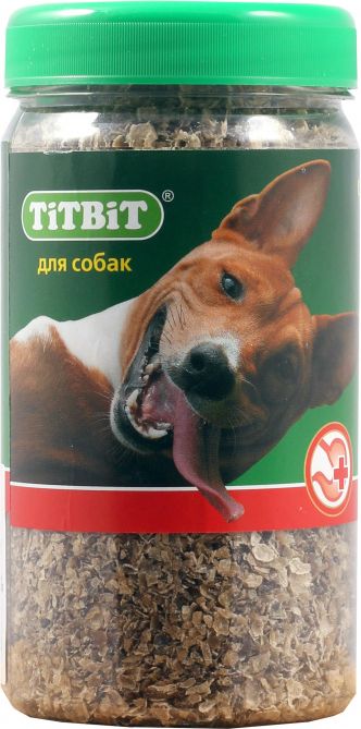 Titbit лакомство для собак, рубец говяжий молотый