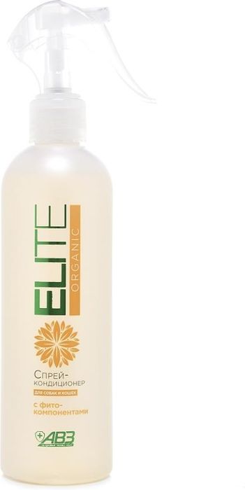 Elite Organic спрей-кондиционер для кошек и собак, с фитокомпонентами
