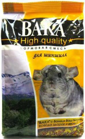 Вака High Quality сухой корм для шиншилл