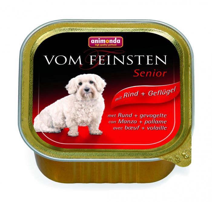 Animonda Vom Feinsten консервы для пожилых собак с домашней птицей