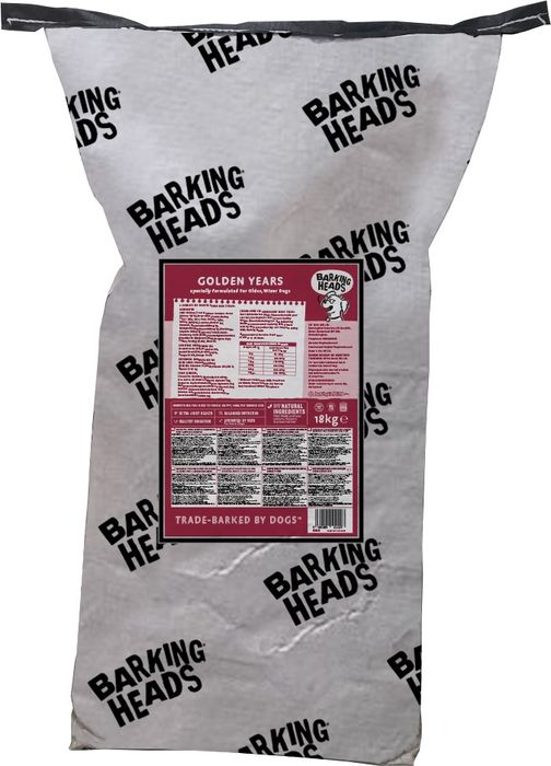 Barking Heads Золотые годы корм для пожилых собак всех пород, курица и рис