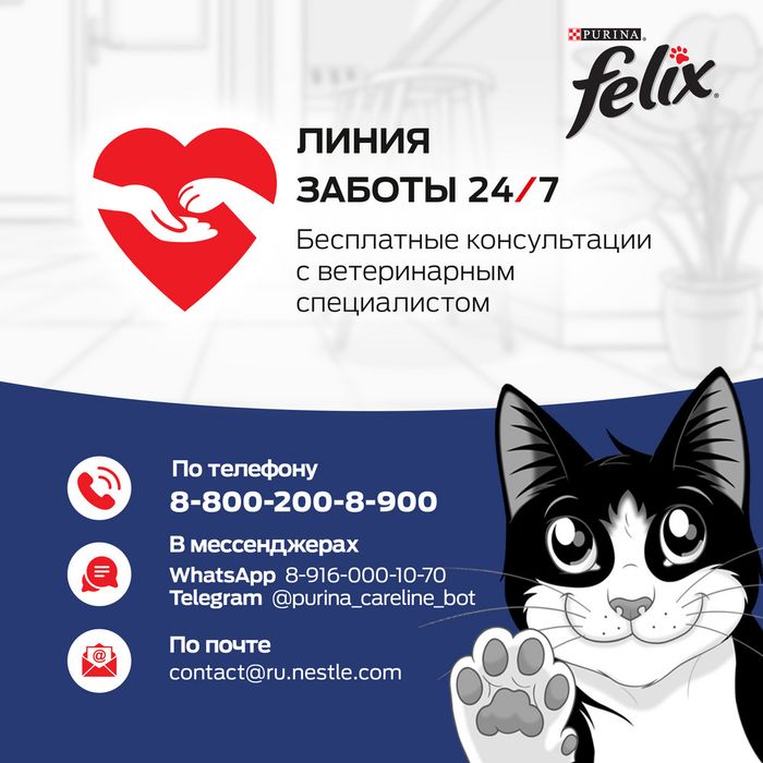 Сухой корм Felix® Мясное объедение для взрослых кошек, с курицей