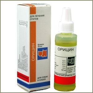 Euracon Pharma GmbH Капли Орицин ушные флакон 25мл