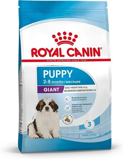 Royal Canin корм для щенков гигантских пород (с 2 до 8 месяцев)