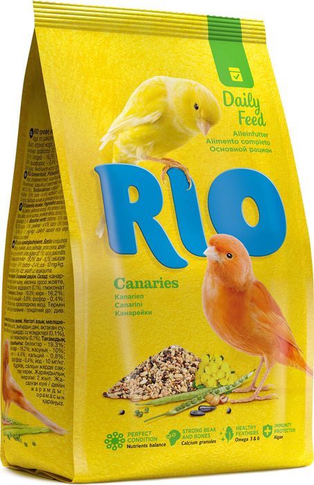 РИО Rio сухой основной корм для канареек
