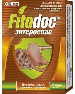 АВЗ Фитодог - Энтероспас порошок для нормализации моторики ЖКТ и процессов пищеварения
