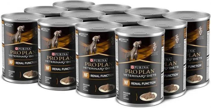 Влажный корм для собак диетический Pro Plan® Veterinary Diets NF Renal Function при хронической почечной недостаточности, паштет, Банка
