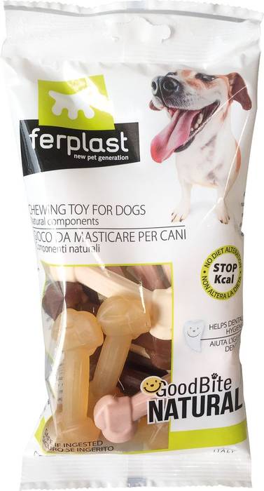 Ferplast игрушка-кость GoodBite FAMILYPACK XS, упаковка