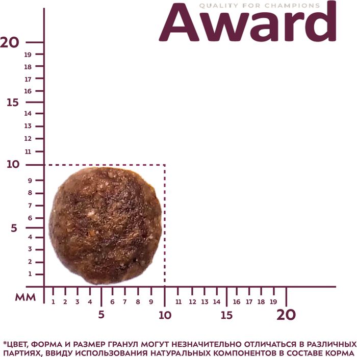 Award Urinary корм для взрослых кошек, для профилактики мочекаменной болезни, с курицей с добавлением клюквы, цикория и рыбьего жира