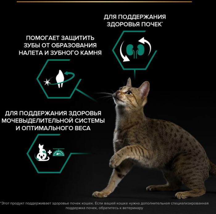 Сухой корм Pro Plan® Sterilised Renal Plus для взрослых стерилизованных кошек для поддержания здоровья почек, с высоким содержанием лосося