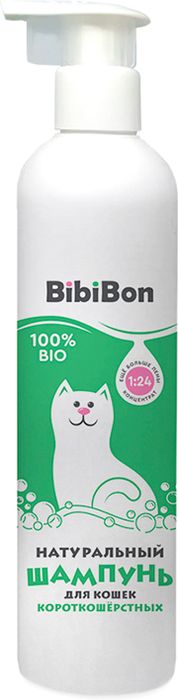 BibiBon шампунь-концентрат для короткошерстных кошек