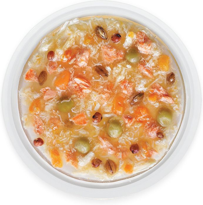 Guabi Natural влажный корм для кошек, курица, лосось, цельнозерновые злаки и овощи