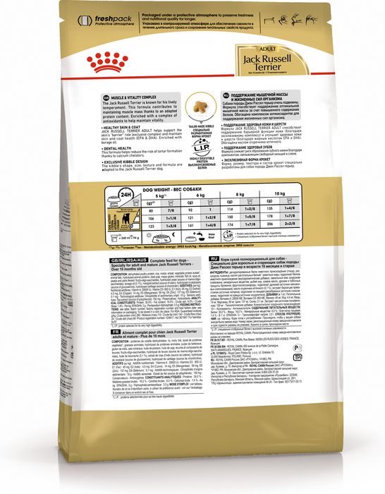 Royal Canin Jack Russell Terrier Adult сухой корм для собак породы джек-рассел-терьер