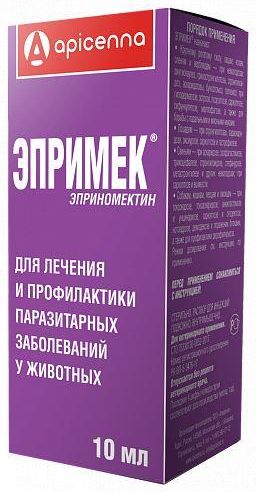 Эпримек лечение и профилактика паразитарных заболеваний
