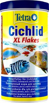 Tetra Cichilid XL Flakes основной корм для цихлид, крупные хлопья