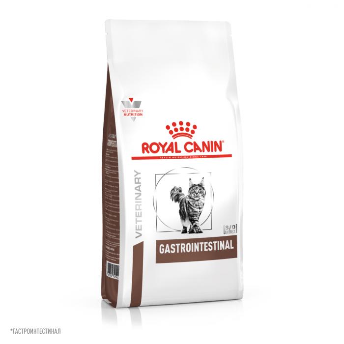Royal Canin Gastro Intestinal лечебный сухой корм для кошек при нарушениях пищеварения