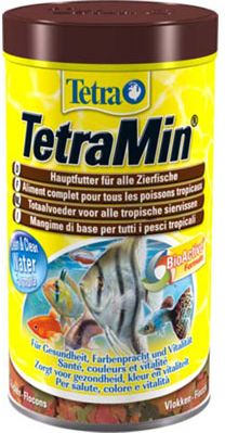 Tetra Min XL Flakes корм для тропических рыб, хлопья