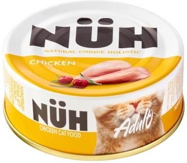 NUH влажный корм для кошек, беззерновой, цыпленок