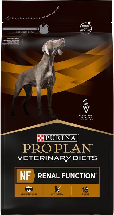 Сухой корм для собак диетический Pro Plan® Veterinary Diets NF Renal Function при хронической почечной недостаточности, Пакет