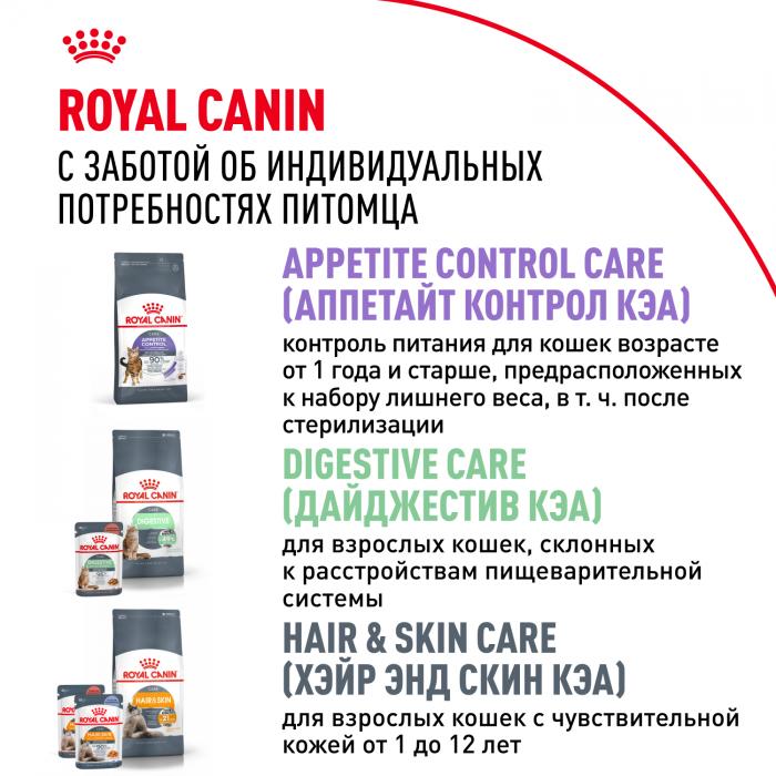 Royal Canin Urinary Care сухой корм для профилактики МКБ у кошек