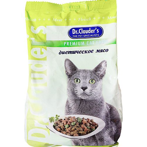 Dr.Clauder\'s сухой корм для кошек с диетическим мясом