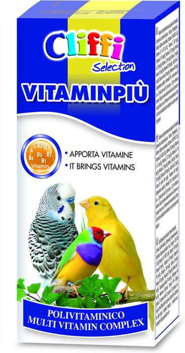 Cliffi Vitaminpiu витамины для птиц, капли
